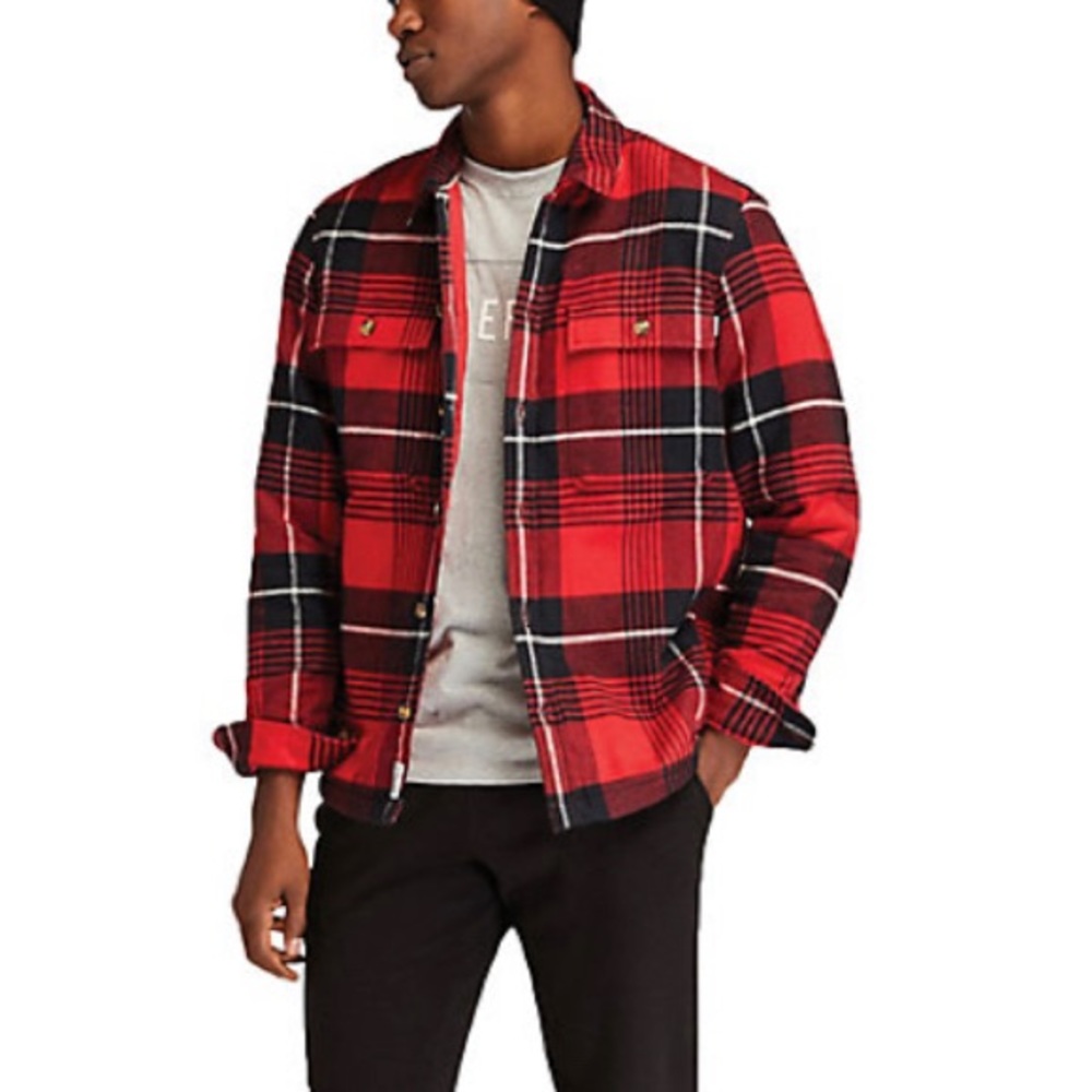 Timberland Men's Insulated Buffalo LS Shirt Jacket